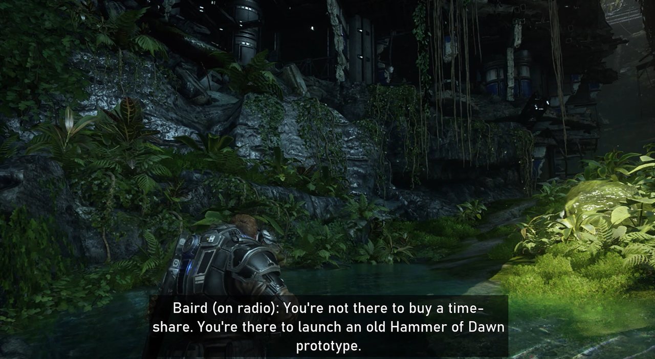 Image published with the source announcement: Game captions need to explain more than dialogue